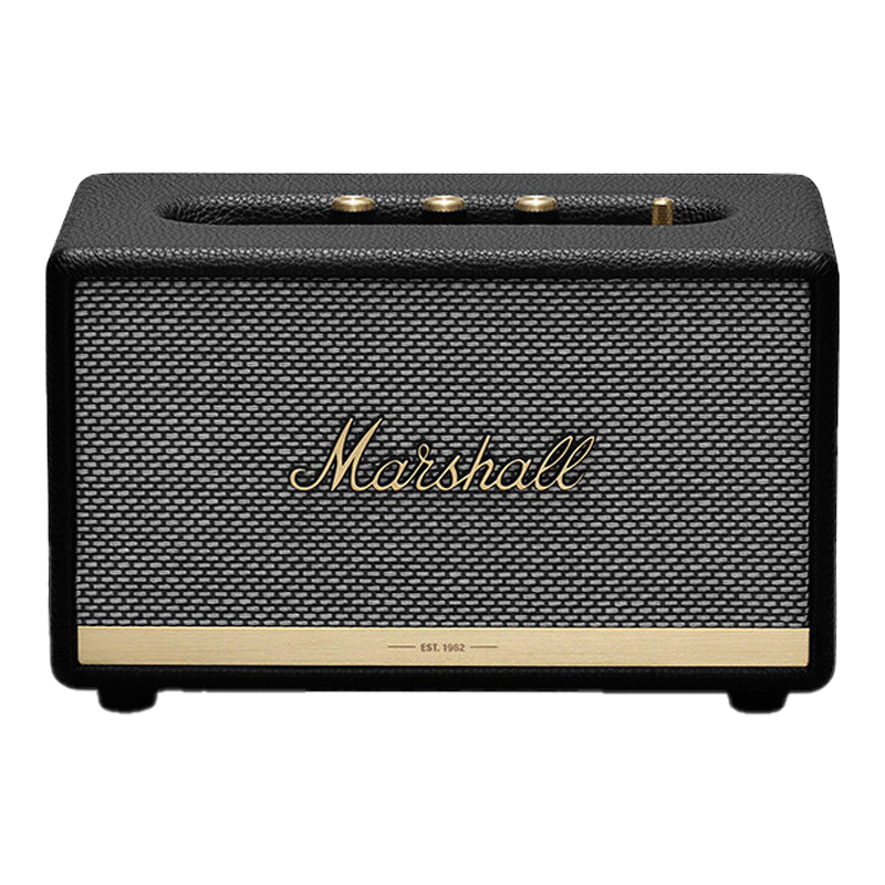 马歇尔(Marshall)ACTON II BLUETOOTH音箱2代无线蓝牙家用重低音音响 黑色 国行正品