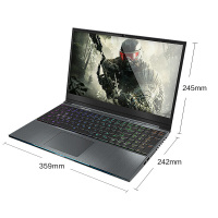 机械革命(MECHREVO)深海幽灵Z2-G 15.6英寸轻薄本游戏本(i7-9750H 16G 512GB PCIE GTX1660Ti 6G 144Hz ）标配电竞版
