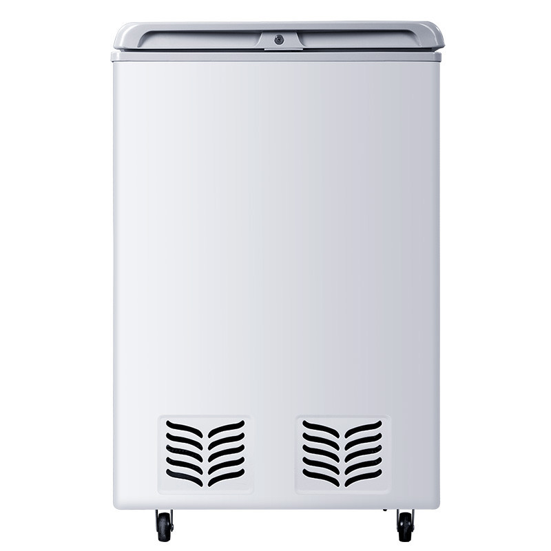 海尔(Haier)FCD-270SEE 270升 蝶形门卧式双温冰柜商用 侧掀门双温冷柜 家用商用二合一冰箱