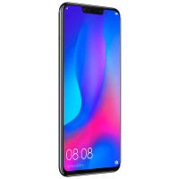 【送钢化膜+手机壳】HUAWEI/华为 nova3全面屏高清四摄千玺代言 6GB+128GB亮黑色 全网通4G手机