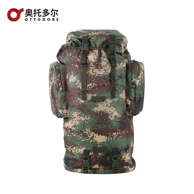 奥托多尔 数码迷彩双肩背包 越野徒步包 1000D面料