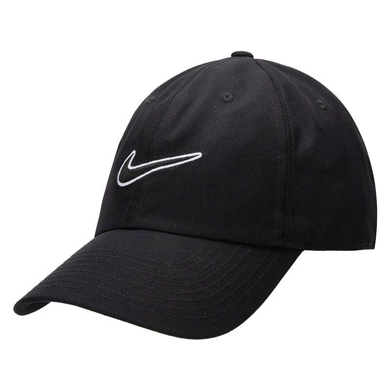 NIKE/耐克帽子运动休闲舒适透气男女鸭舌帽遮阳帽FB5369-010 C