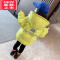 可莉允2022秋冬新款女小童免洗羽绒棉棉服连帽加厚保暖女宝宝棉袄外套