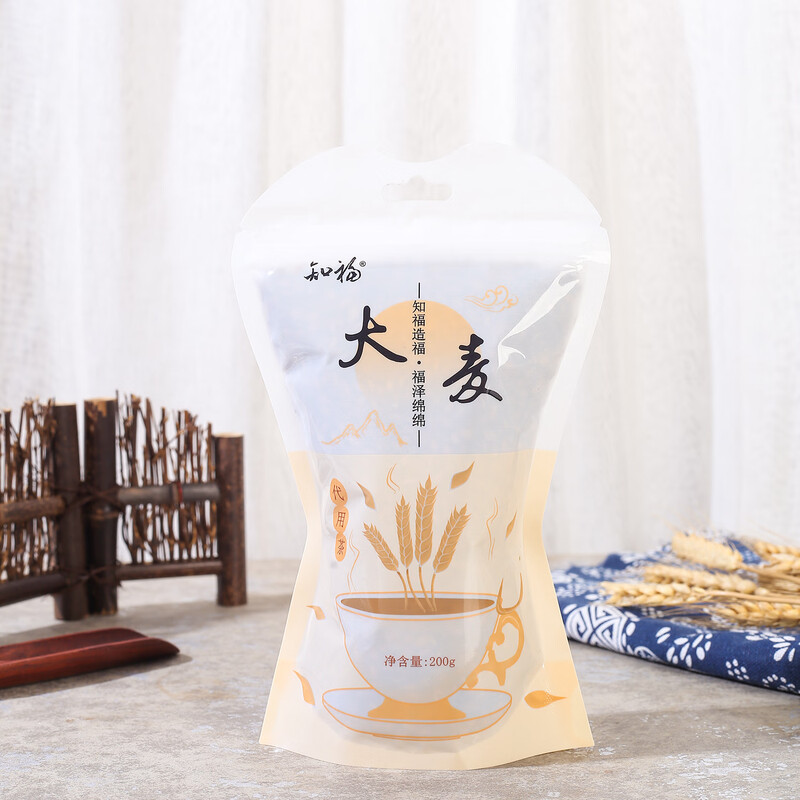 知福大麦茶独立包装袋装200克清香型