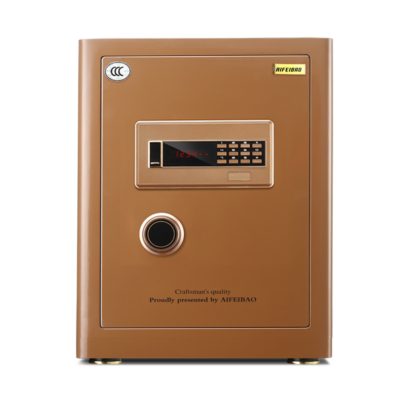 艾斐堡D-60TRII高端电子保险箱H620*W430*D380(单位：件）灰白色，咖啡色