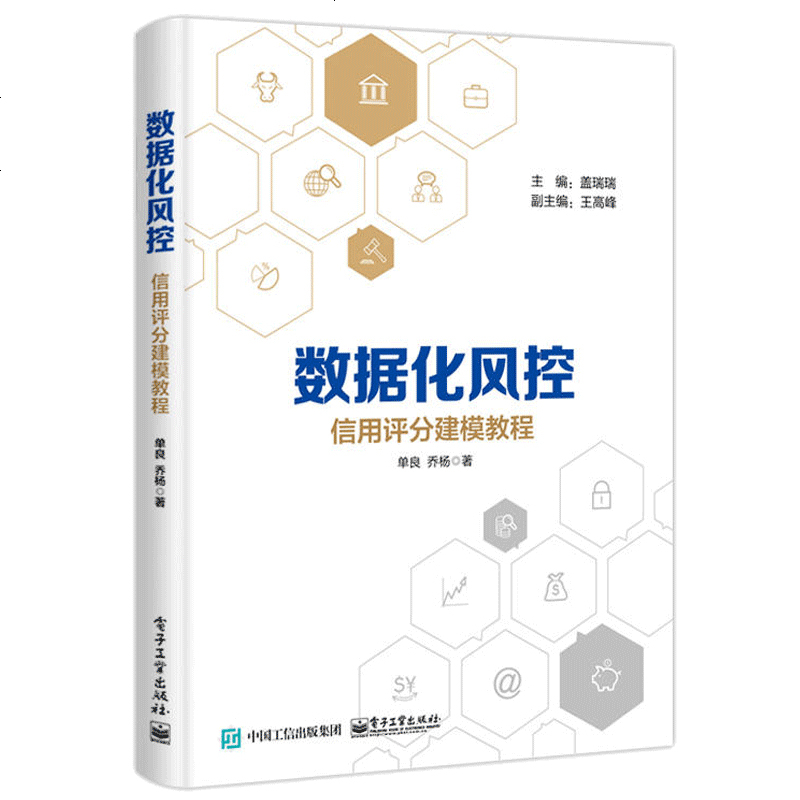 数据化风控 信用评分建模教程大数据风控消费信贷知识入基础教程书个人投资理财金融书籍金融学互联网征信数据风管理模型