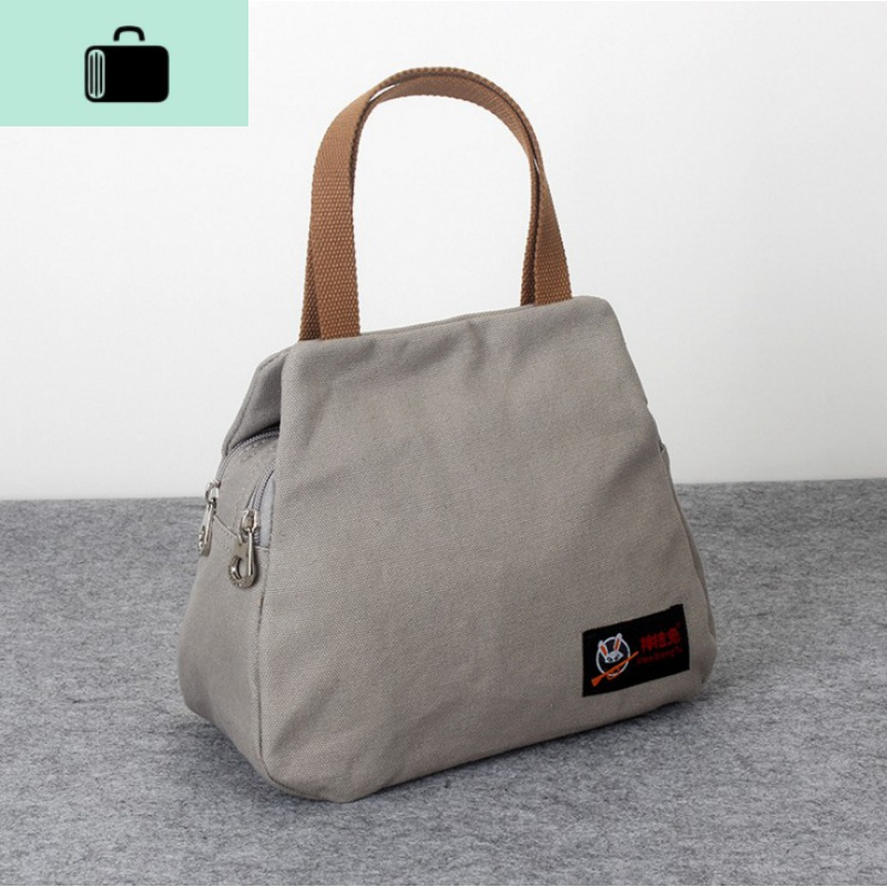 小款女士小布包包女手提包帆布艺工作小包简约休闲手拿上班手拎包new