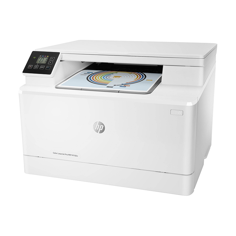惠普(HP) M182n彩色激光打印机一体机办公家用有线网络无线打印机 180n升级版 打印复印扫描 M182N(打印复印扫描)