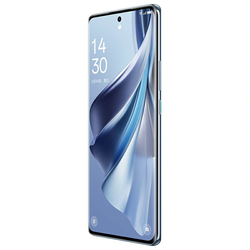 OPPO Reno10 溢彩蓝 8GB+256GB 5G手机 120Hz OLED 超清曲面屏 超光影长焦镜头 6400 万水光人像镜头 全网通游戏拍照学生oppo手机