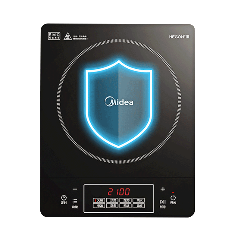 美的(Midea) 家用一体多功能智能电池炉 迷你小型炒菜小能手