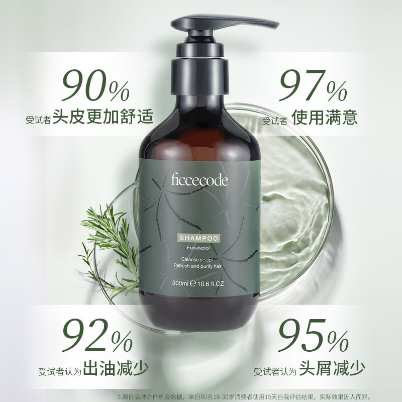 菲诗蔻FicceCode桉树精油发膜300ml 植物氨基酸/强韧发丝