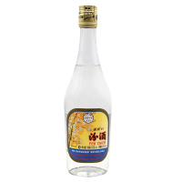 融汇老酒 山西汾酒杏花村 53度汾酒 清香型 玻璃汾酒(2014年)500mlx12瓶