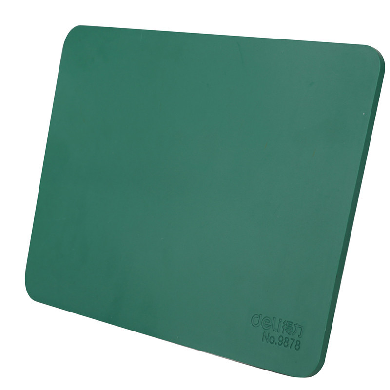 得力deli9878长方形印章垫子财务专用18X13厘米大厚银行专用