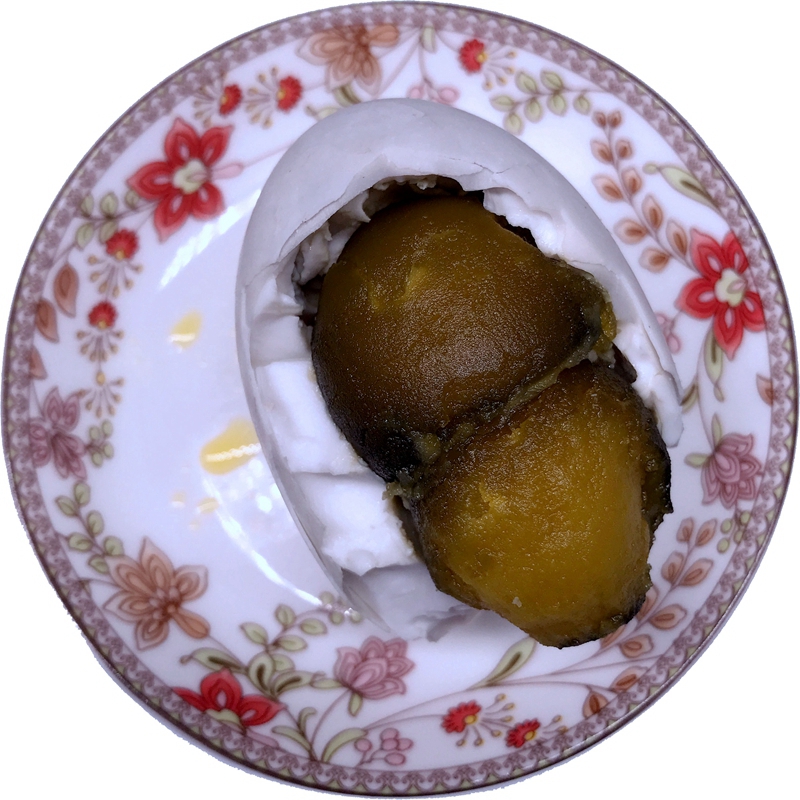 正宗臭咸鸭蛋臭鸭蛋黑心蛋双黄广西北海特产海鸭蛋流油微咸真空熟 10