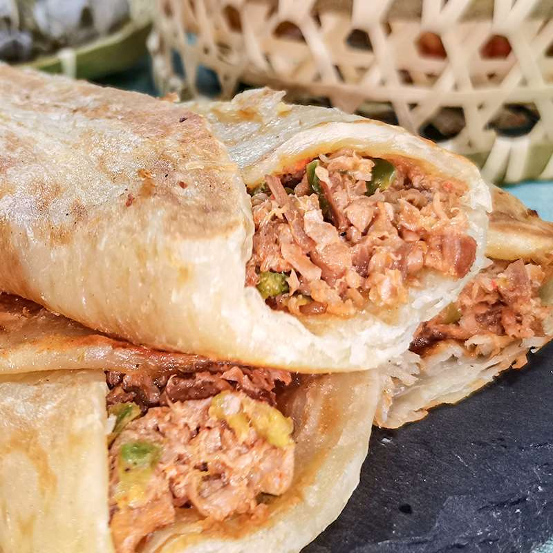 希波青椒炒肉卷饼12个微波加热便利店餐饮粥铺早点参数