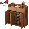 鑫木樽鞋柜90*32*107cm个