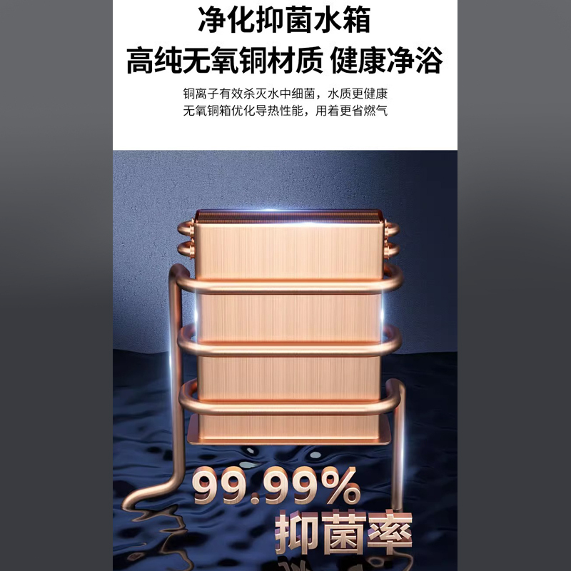 巧妙(QIAOMIAO燃气热水器家用天然气液化煤气电12/14/16升L恒温款即热式强排式-13升恒温天然气(自行安装)