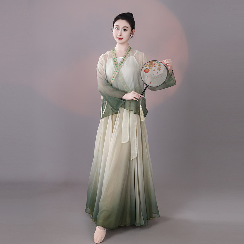 健訫奕天演舞蹈服YW4841高清大图