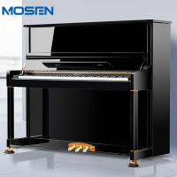 莫森(MOSEN)MS-125C立式钢琴 88键升级款家用专业演奏真钢琴1-10级 125CM 烈阳系列