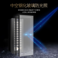 candor/凯得 JC-158E 压缩机红酒柜恒温酒柜 家用冰吧 茶叶柜 红酒柜冰箱 榉木层架 43-58瓶 158L