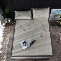 天琴TQ-Q63漫时光编藤印花席 礼盒手提袋营销礼赠品 180*200cm