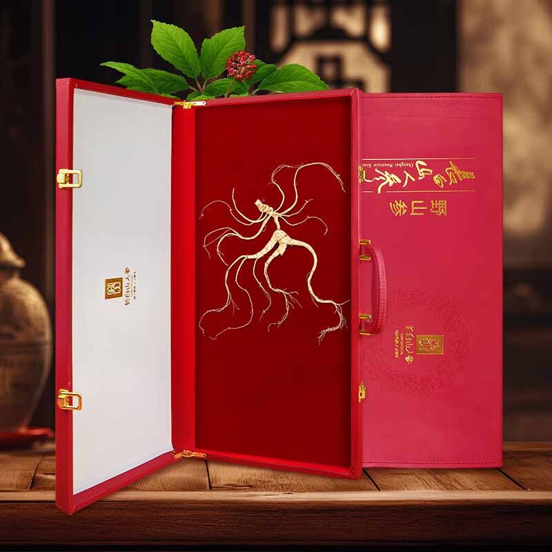 长白山人参野山参A5约20-30年干货礼盒野山参11g*1盒高清大图