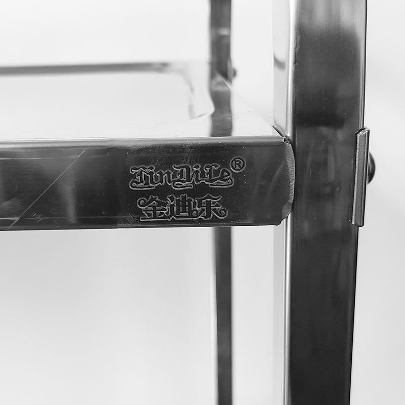 金迪乐不锈钢厨房移动收送餐车图片