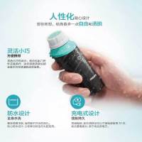 飞利浦 洁面仪 迷你净颜幻彩洁肤毛孔清洁温和卸妆便携防水洗脸仪深层清洁洗脸刷 MS1011/00 黑色(Philips)