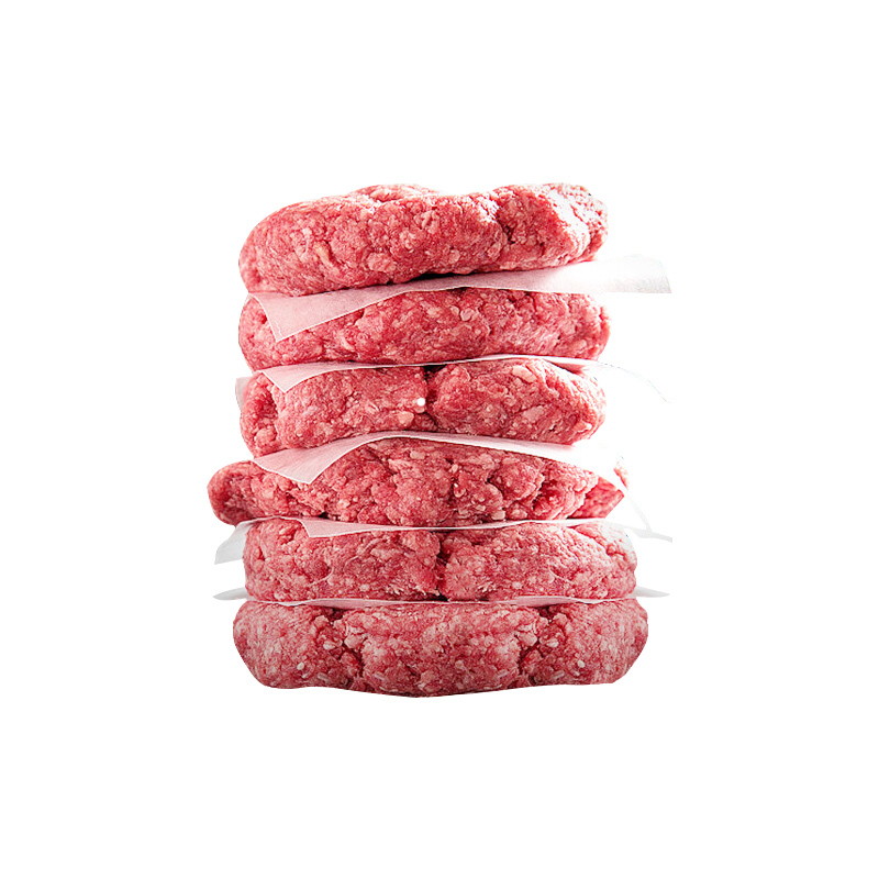 澳洲 原切汉堡肉和牛肉汉堡饼10片850g儿童牛排肉