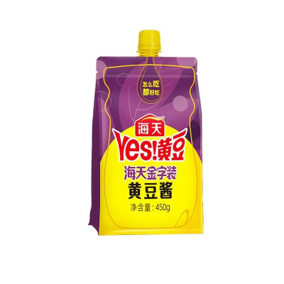 海天金字装黄豆酱450g*1袋