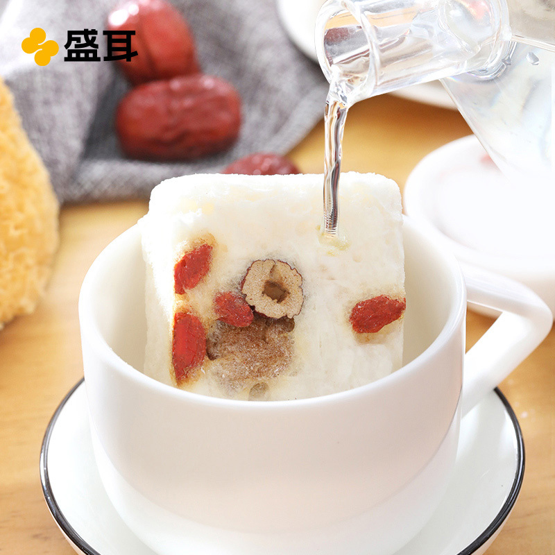 盛耳冰糖雪梨银耳羹15g*7包高清大图