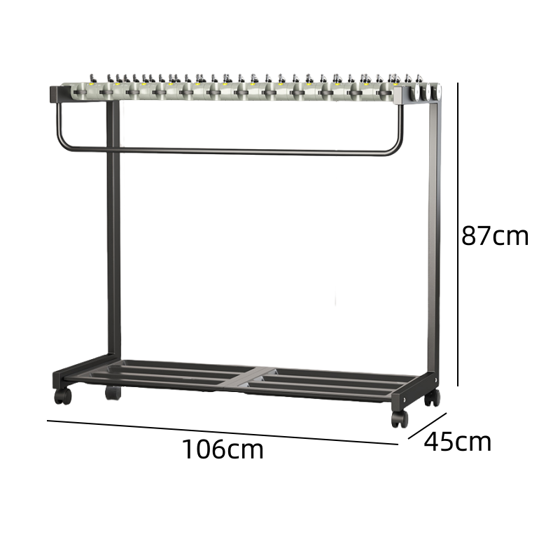 珂攸洋20头雨伞架加高 36头铁艺雨伞架1060*450*970mm个 雨伞架