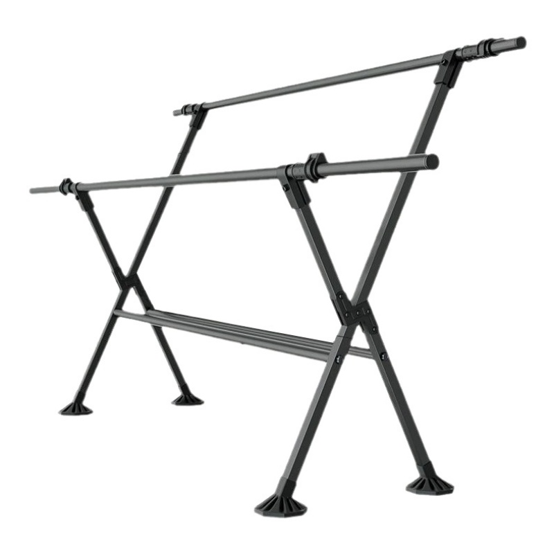 凌迪星折叠衣架150*85*150cm个高清大图