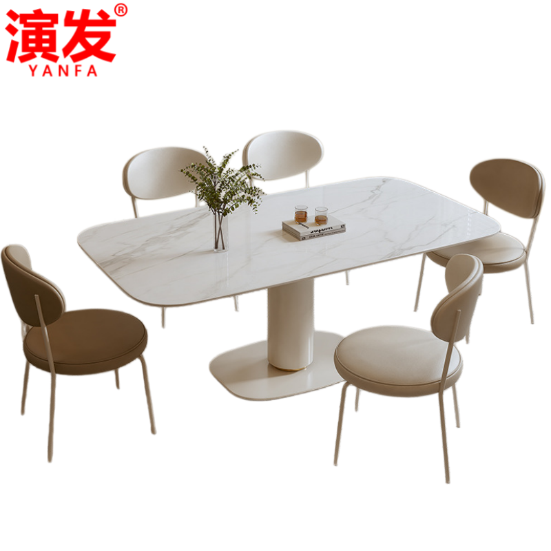 演发餐桌1.4米张高清大图