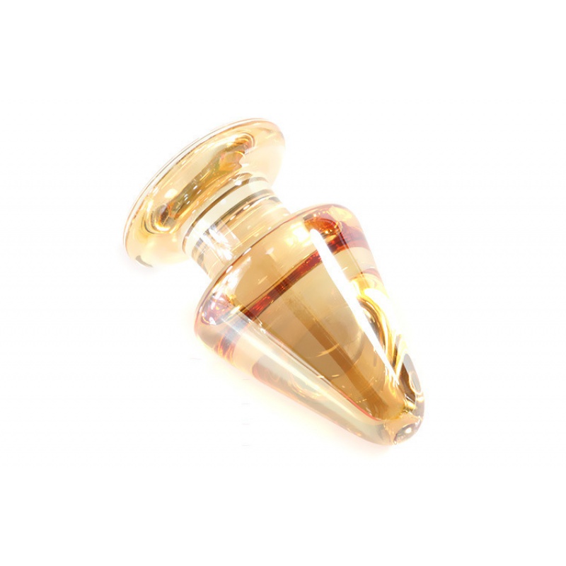 水晶玻璃肛塞G点后庭55mm肛自玩菊花性工具肛栓大号外出型情趣高清大图