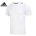 阿迪达斯(adidas)男子秋季运动训练休闲圆领短袖T恤IB9096_55_591 S IB9096【2023秋季】