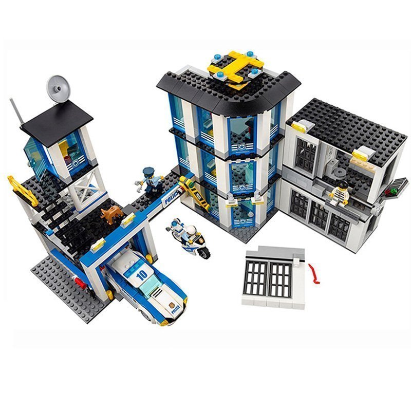 乐高(LEGO)城市系列 警察总局 60141 益智拼装积木儿童塑料玩具 6-12岁 800块以上