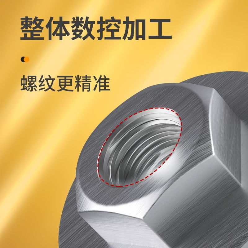 100角磨机压板磨光机扳手抛光机夹具压盖六角螺母夹板通用配件