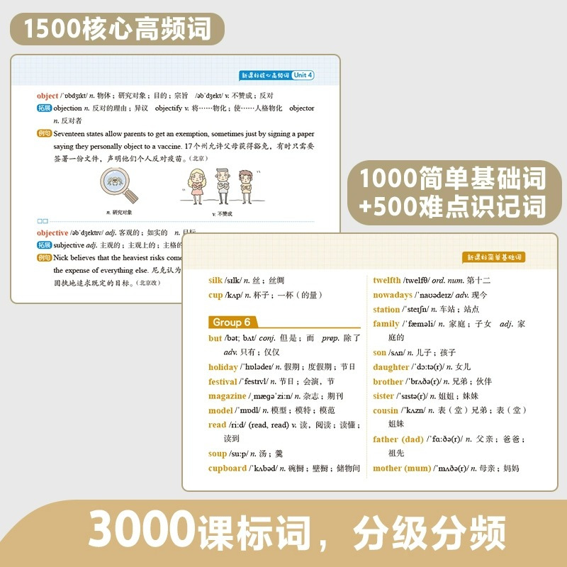 漫画图解 超好记超好用高中英语词汇 高中通用 [正版]漫画图解超好记超好用高中英语词汇高中英语词汇考点精练新高中英语同步