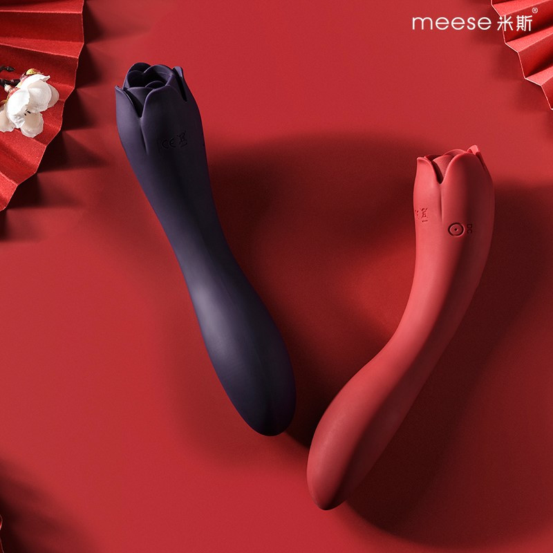 meese米斯朵拉舌舔双点震动棒双头女用性玩具自慰器具女性系列私处跳蛋情趣用具成人用品高清大图