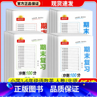 [2本套]语文(人教版)+数学(人教版) 二年级下 [正版]期末冲刺100分一年级二年级三年级四年级五年级六年级上册下册