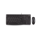 罗技 (Logitech)MK120有线键盘鼠标套装 USB通用办公 黑色