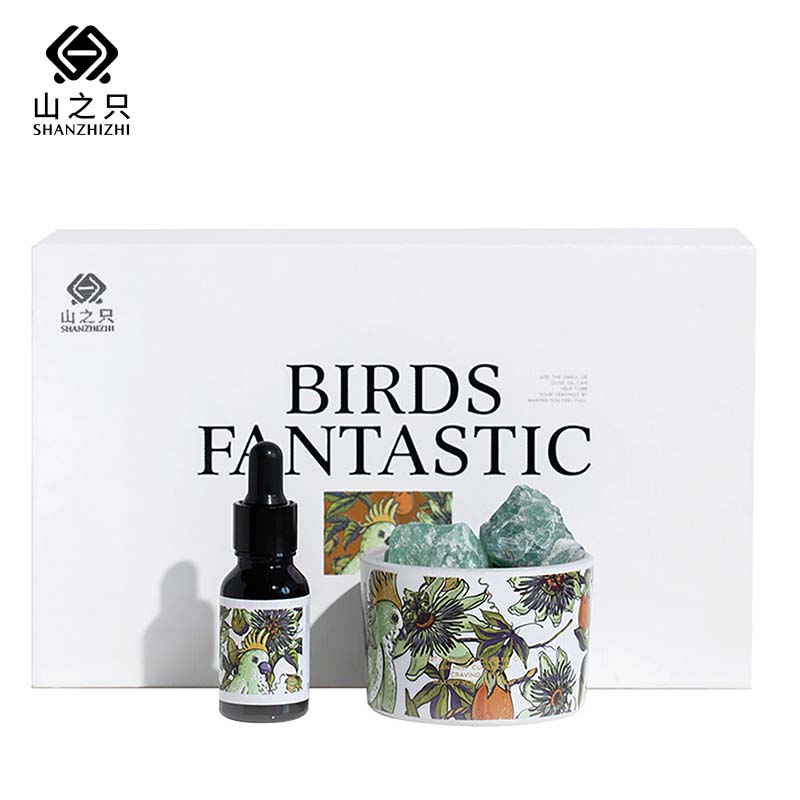 山之只 恣野·时光系列香薰礼盒套装 晶石+15ml精油 套 晶石+15ml精油