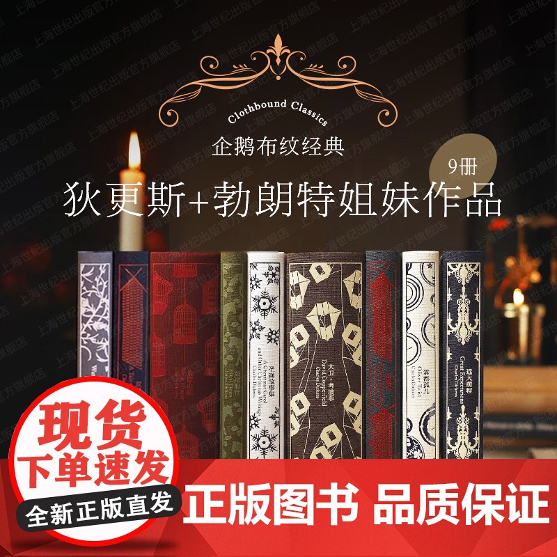远大前程/简爱/呼啸山庄/双城记/雾都孤儿/荒凉山庄/大卫考坡菲/圣诞故事集/艰难时世 企鹅布纹经典书上海译文出版社大卫高清大图