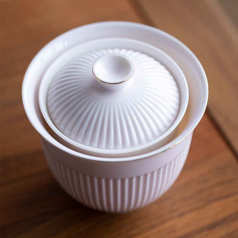 万春和 清欢茶事 羊脂玉茶具 套装高清大图
