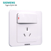 西门子(SIEMENS)开关插座 远景雅白系列一开10A三孔插座5UB01051CC1