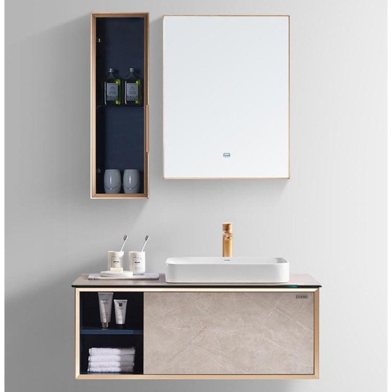 安华卫浴annwa生态实木浴室柜n1d10t69k