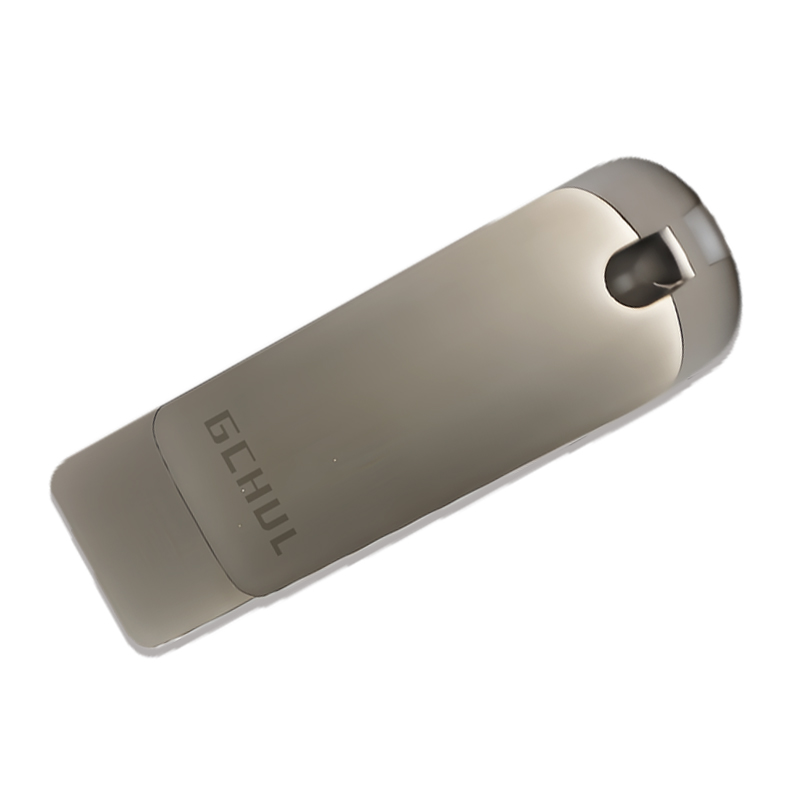 杰储(GCHUL) U100 深空系列 256G USB3.2 超高速固态闪存U盘/优盘 (单位:个) 银色高清大图