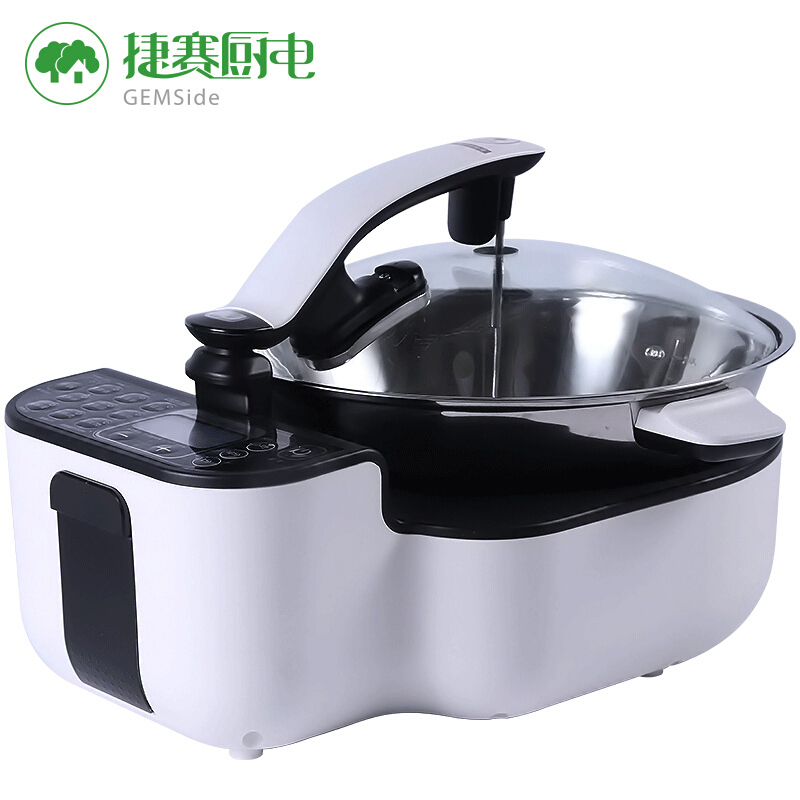 捷赛（Gemside）炒菜机 D10 全自动智能多用途炒菜机 无油烟大厨烹饪锅家用智能炒菜器人