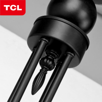 TCL照明 美式吊灯 乡村田园复古简约时尚铁艺 客厅灯餐厅卧室灯 套餐